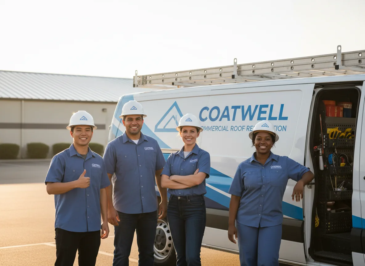 Commercial roof coating company in Hillsboro, KS